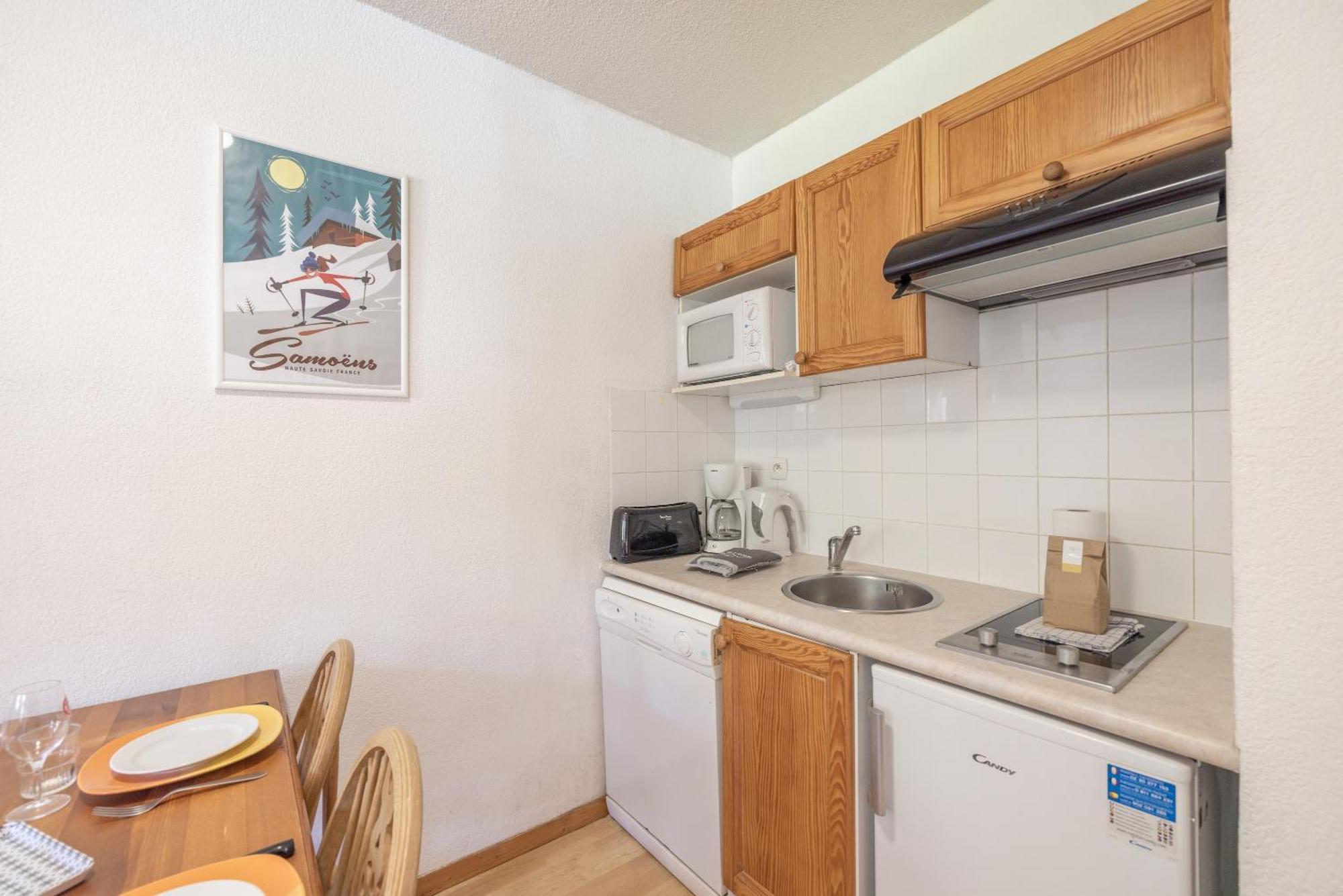 Apartament Appt Le Grand Tetras F14 - 4 Pers Samoëns Zewnętrze zdjęcie